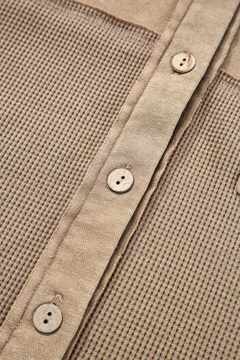 Mineral Wash Textured Shacket