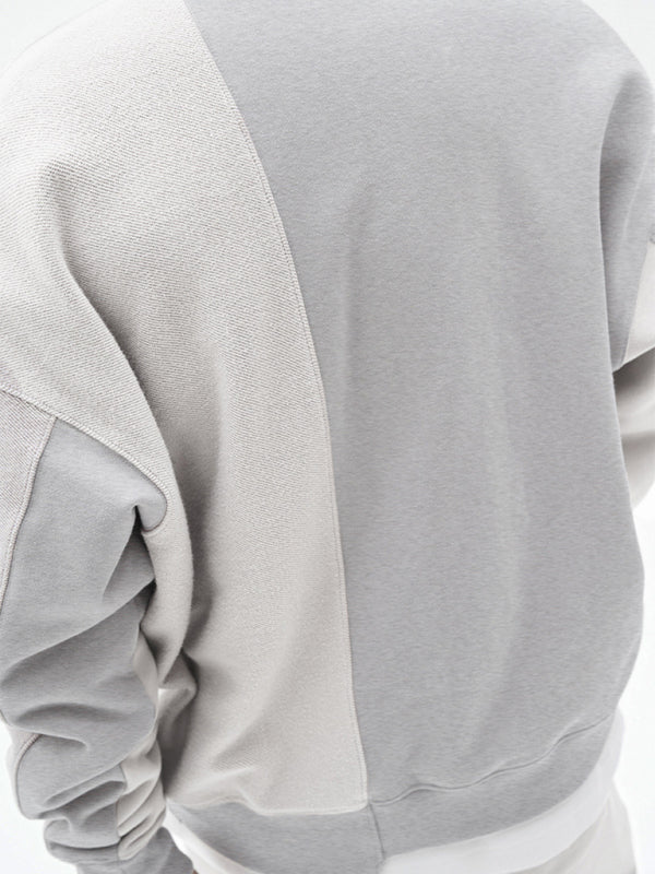 Men's Knitted Crew Neck Sweatshirt