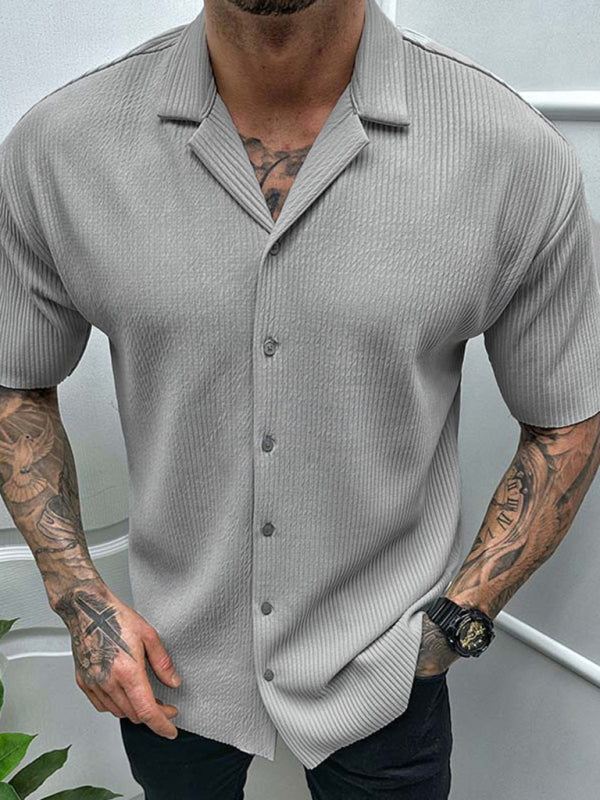 Men's Spring-Summer Woven Shirt