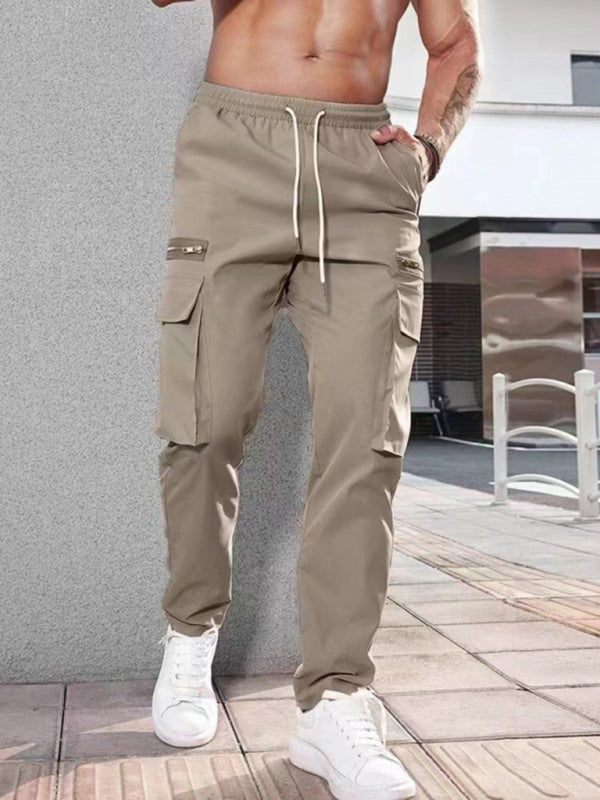 Men's Casual Zipper Pants