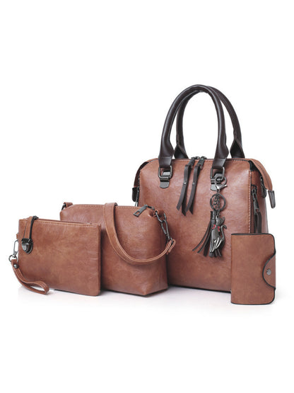 Four-Piece Retro Mother-in-Chief Handbag Set