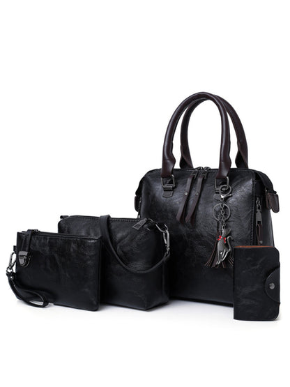 Four-Piece Retro Mother-in-Chief Handbag Set