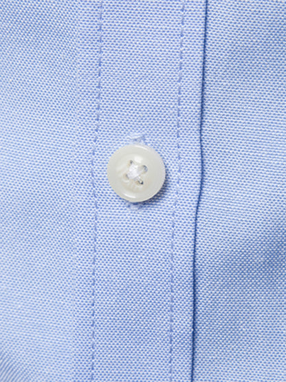 Casual Slim-Fit Oxford Long Sleeve Shirt