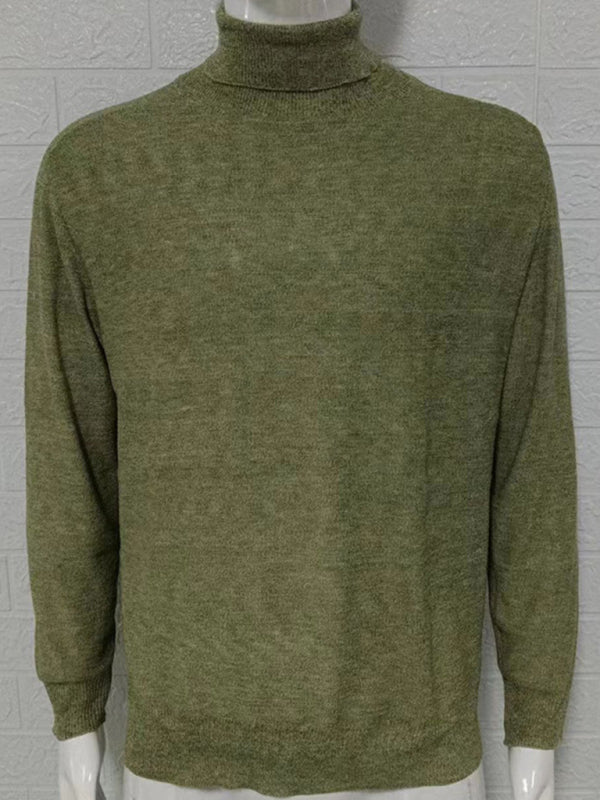 Turtleneck Slim-Fit Pullover Sweater