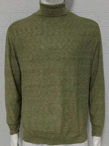 Turtleneck Slim-Fit Pullover Sweater