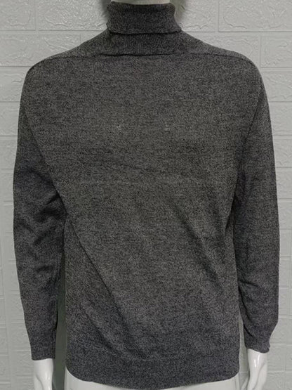 Turtleneck Slim-Fit Pullover Sweater