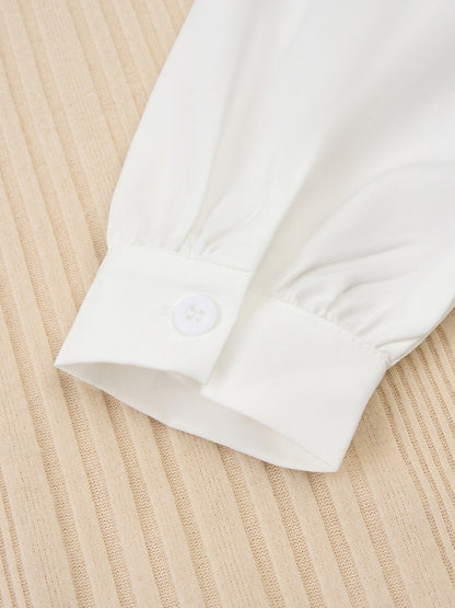 Two-Piece Layered Slim Sweater Top