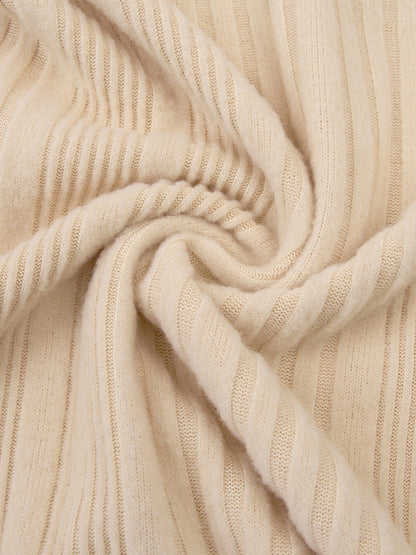 Two-Piece Layered Slim Sweater Top