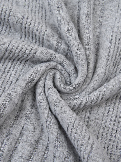 Two-Piece Layered Slim Sweater Top